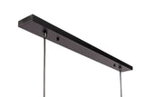 Hanglamp 7-lichts H340 zwart Default Title