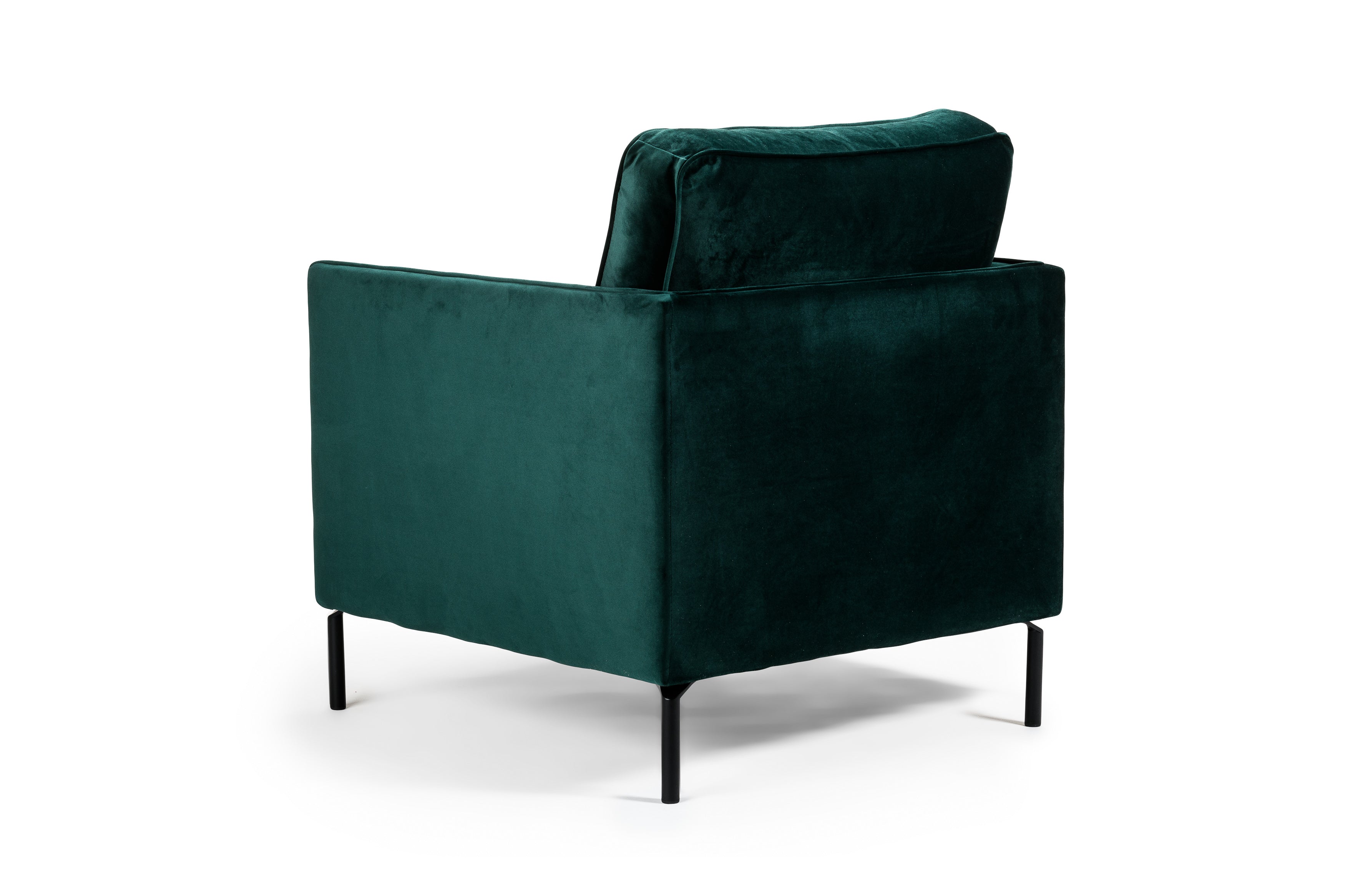 1 zits fauteuil stof Fashion Velvet F610 groen Default Title
