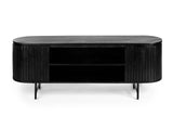 Tv-meubel 2D 155 cm B340 zwart Default Title